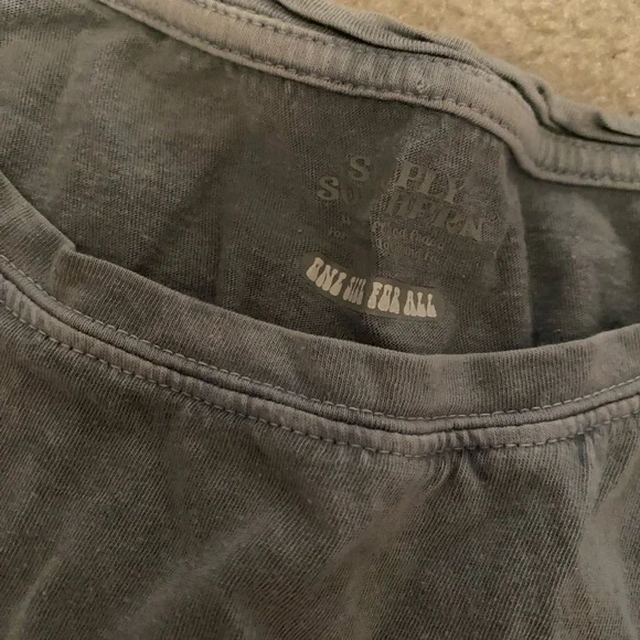 Simply Southern Charcoal Tee - Picture 2 of 2